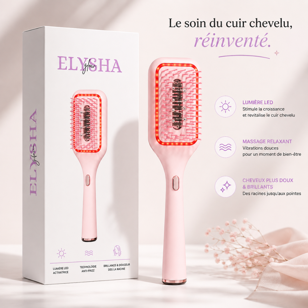 Elyshaglow- la brosse LED cuir chevelu